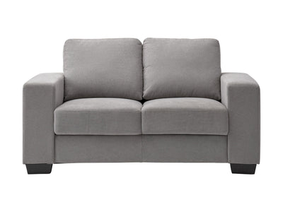 light grey 2 Seater Sofa Loveseat Lyon Collection product image by CorLiving#color_light-grey