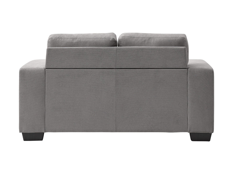 light grey 2 Seater Sofa Loveseat Lyon Collection product image by CorLiving