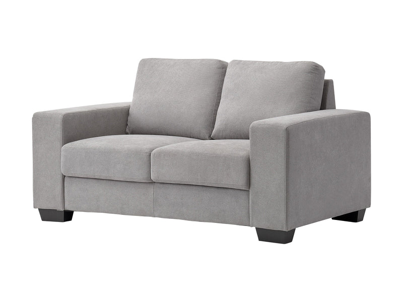 light grey 2 Seater Sofa Loveseat Lyon Collection product image by CorLiving