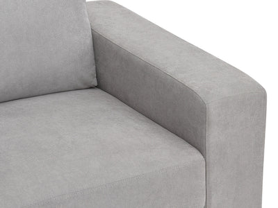 light grey Wide Sectional Couch, Right Facing Lyon Collection detail image by CorLiving#color_light-grey