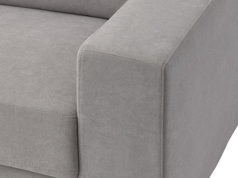 light grey 3 Seater Sofa Lyon Collection detail image by CorLiving