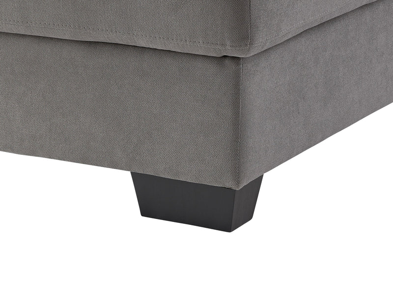 light grey Wide Sectional Couch, Left Facing Lyon Collection detail image by CorLiving