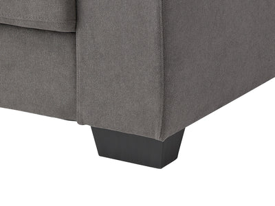 dark grey Grey Accent Chair Lyon Collection detail image by CorLiving#color_lyon-dark-grey