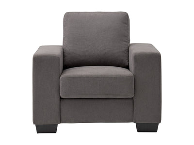 dark grey Grey Accent Chair Lyon Collection product image by CorLiving#color_lyon-dark-grey