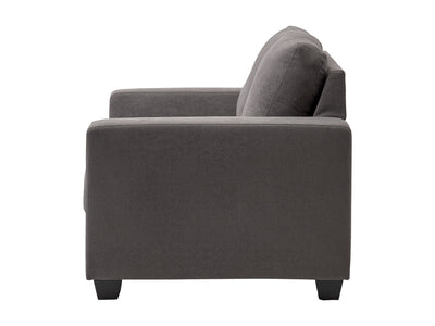 dark grey 2 Seater Sofa Loveseat Lyon Collection product image by CorLiving#color_dark-grey