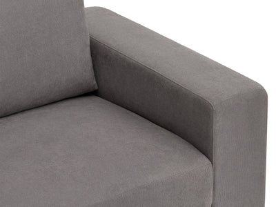 dark grey Wide Sectional Couch, Right Facing Lyon Collection detail image by CorLiving#color_dark-grey