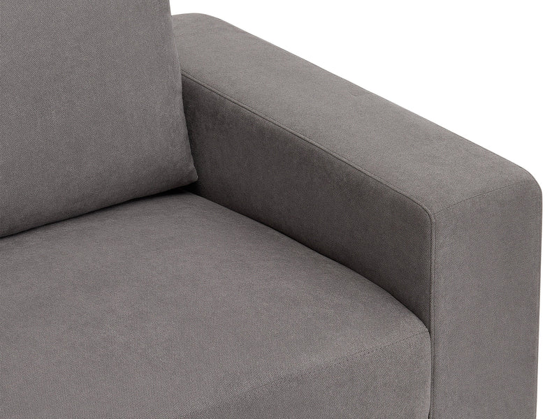 dark grey Wide Sectional Couch, Right Facing Lyon Collection detail image by CorLiving