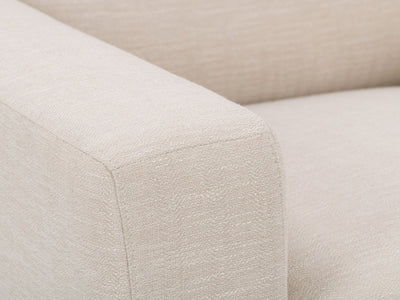 beige Living Room Lounge Chair Ari Collection detail image by CorLiving#color_ari-beige