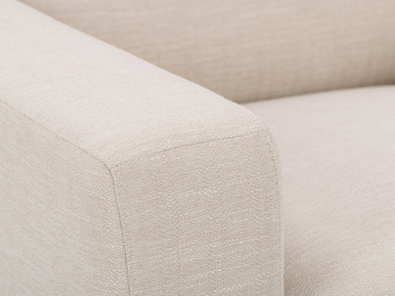 beige Living Room Lounge Chair Ari Collection detail image by CorLiving