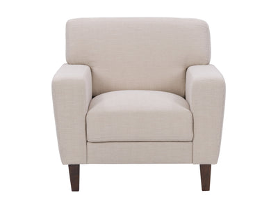 beige Living Room Lounge Chair Ari Collection product image by CorLiving#color_ari-beige