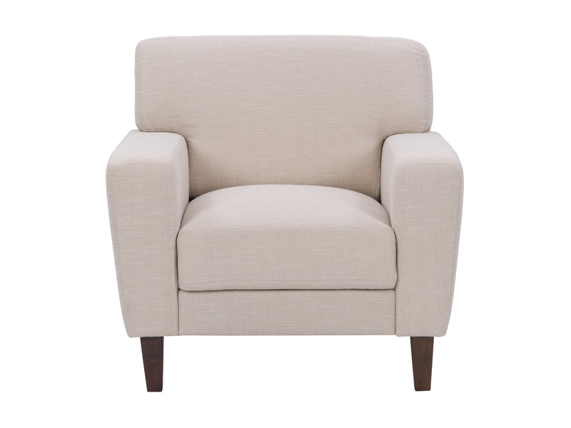 beige Living Room Lounge Chair Ari Collection product image by CorLiving