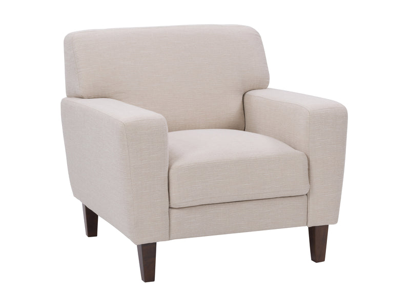 beige Living Room Lounge Chair Ari Collection product image by CorLiving
