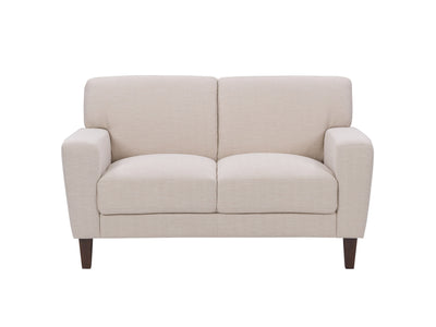 beige 2 Seater Sofa Loveseat Ari Collection product image by CorLiving#color_beige