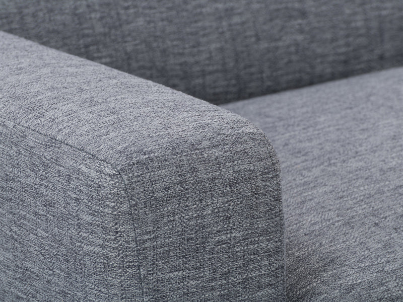 grey Living Room Lounge Chair Ari Collection detail image by CorLiving