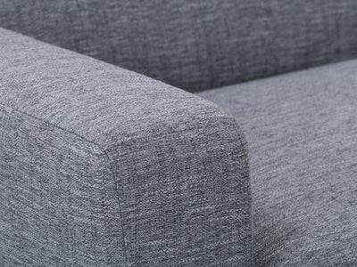 grey 2 Seater Sofa Loveseat Ari Collection detail image by CorLiving#color_grey