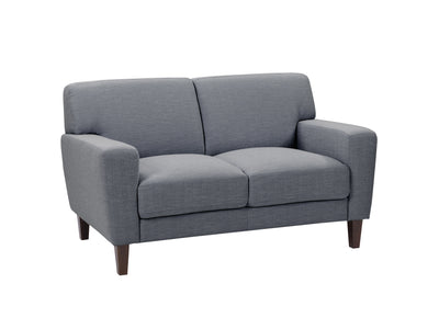 grey 2 Seater Sofa Loveseat Ari Collection product image by CorLiving#color_grey