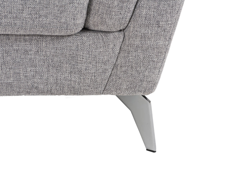 light grey L Shaped Sofa, Left Facing Lansing Collection detail image by CorLiving