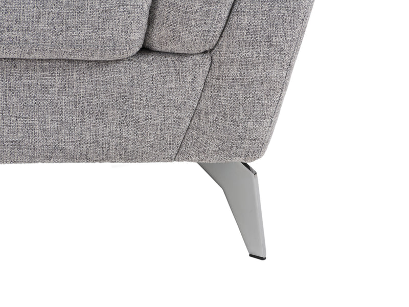 light grey Upholstered Armchair Lansing Collection detail image by CorLiving