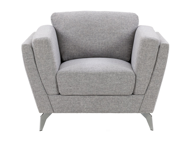 light grey Upholstered Armchair Lansing Collection product image by CorLiving