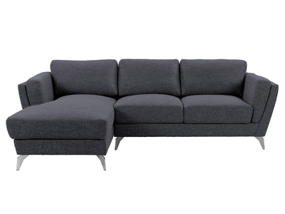 deep blue L Shaped Sofa, Left Facing Lansing Collection product image by CorLiving#color_deep-blue