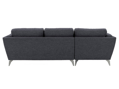 deep blue L Shaped Sofa, Left Facing Lansing Collection product image by CorLiving#color_deep-blue