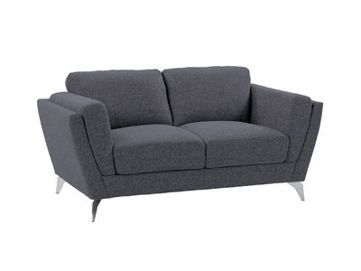 deep blue 2 Seat Sofa Loveseat Lansing Collection product image by CorLiving#color_deep-blue