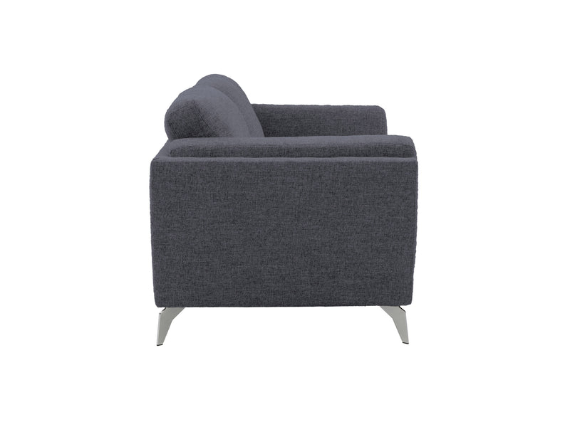 deep blue 2 Seat Sofa Loveseat Lansing Collection product image by CorLiving