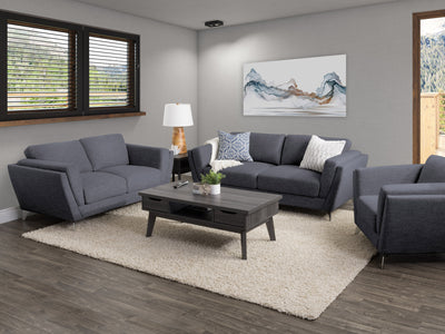 deep blue 3 Seater Sofa Lansing Collection lifestyle scene by CorLiving#color_deep-blue