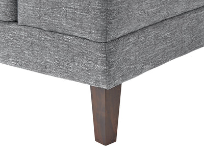 grey Wide Armchair Ava Collection detail image by CorLiving#color_ava-grey