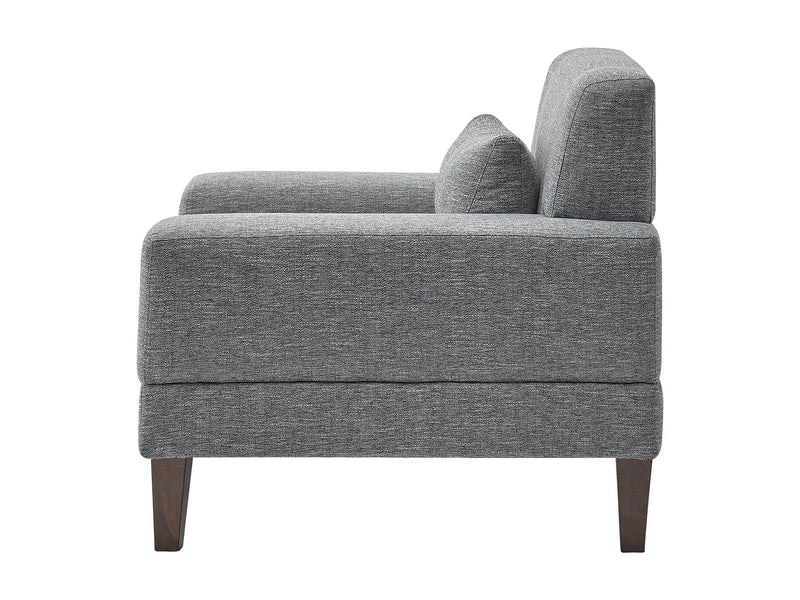 grey Wide Armchair Ava Collection product image by CorLiving