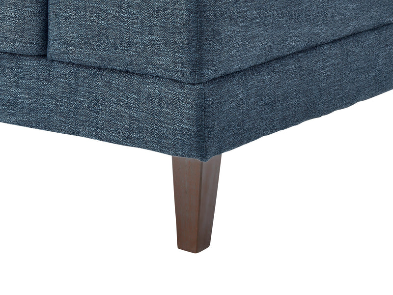 blue Wide Armchair Ava Collection detail image by CorLiving