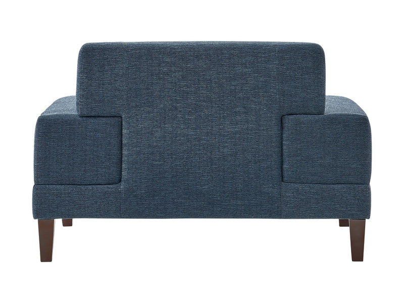 blue Wide Armchair Ava Collection product image by CorLiving
