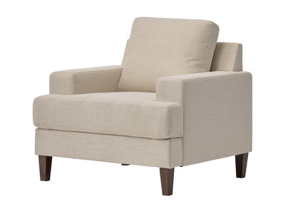 beige Mid Century Armchair Madelyn Collection product image by CorLiving#color_madelyn-beige