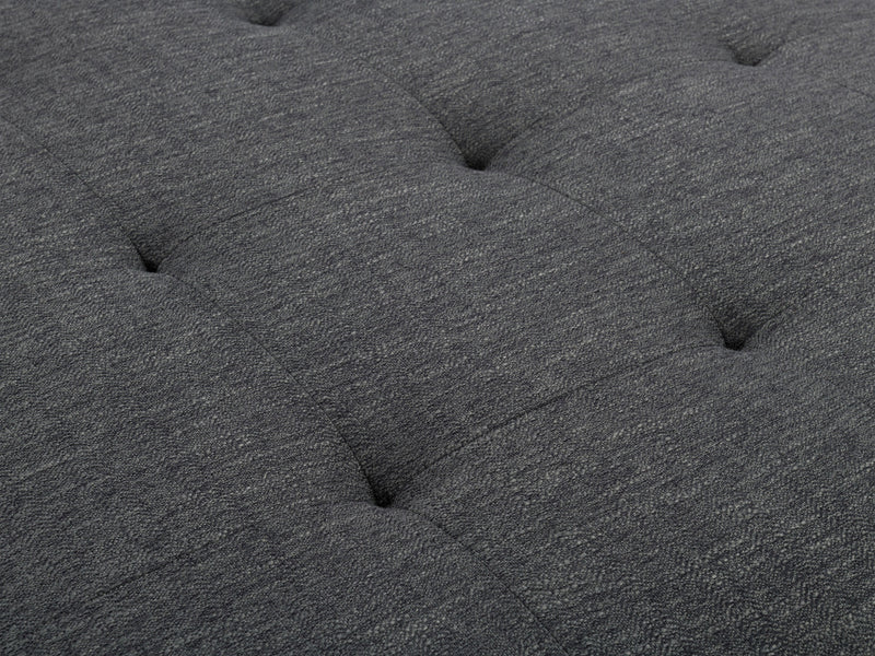 dark grey L Shaped Couch, Left Facing Madelyn Collection detail image by CorLiving
