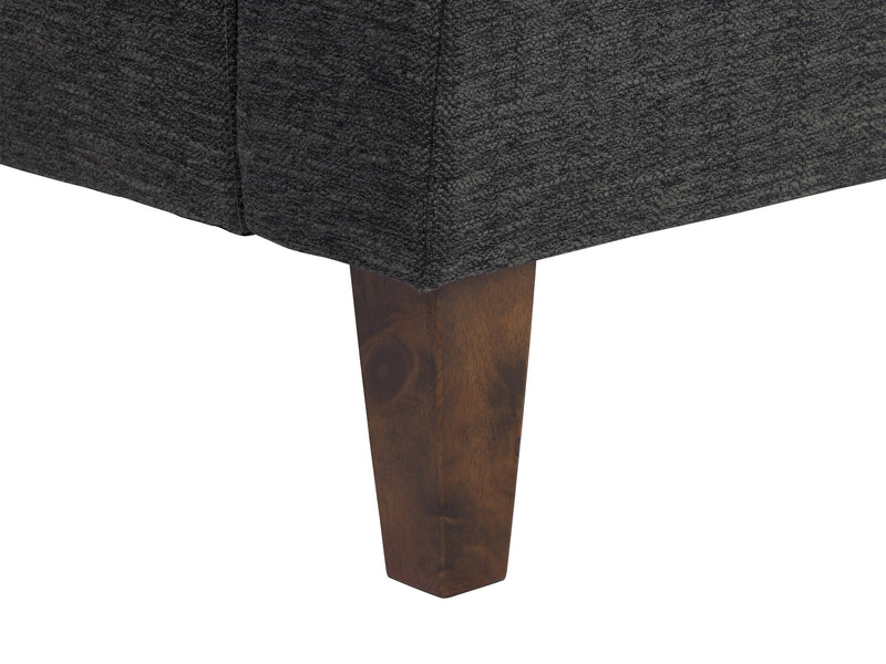 dark grey L Shaped Couch, Left Facing Madelyn Collection detail image by CorLiving