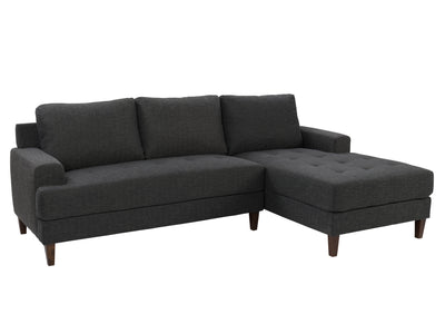 dark grey L Shaped Couch, Left Facing Madelyn Collection product image by CorLiving#color_dark-grey