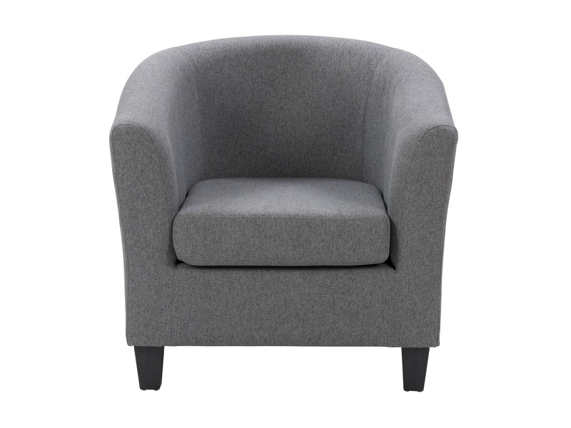 grey Tub Chair Elewood Collection product image by CorLiving