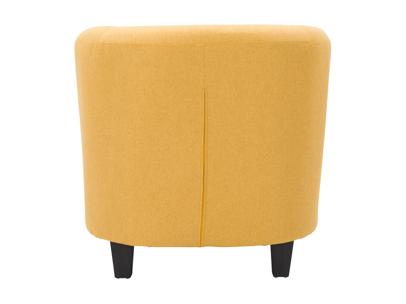 yellow Tub Chair Elewood Collection product image by CorLiving