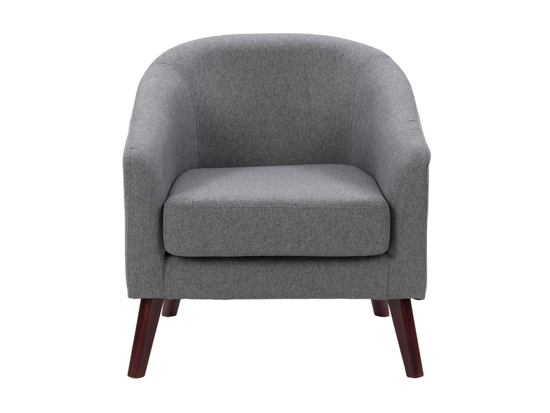 grey Tub Chair Eliza Collection product image by CorLiving
