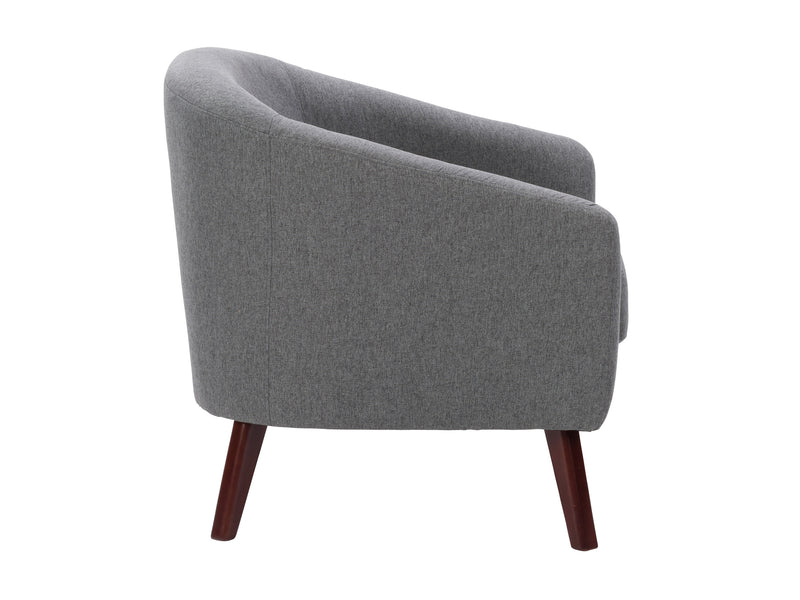 grey Tub Chair Eliza Collection product image by CorLiving