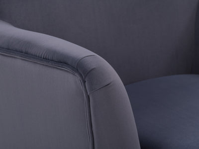 grey Modern Wingback Chair Eliana Collection detail image by CorLiving#color_eliana-grey
