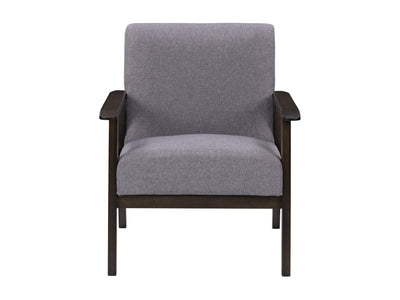 light grey Wood Armchair Greyson Collection product image by CorLiving#color_greyson-grey