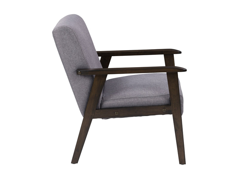 light grey Wood Armchair Greyson Collection product image by CorLiving