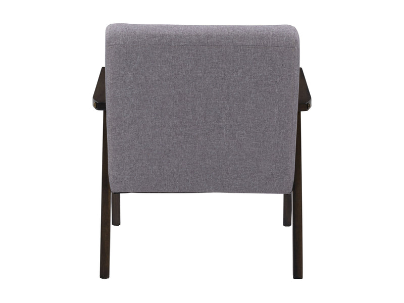 light grey Wood Armchair Greyson Collection product image by CorLiving