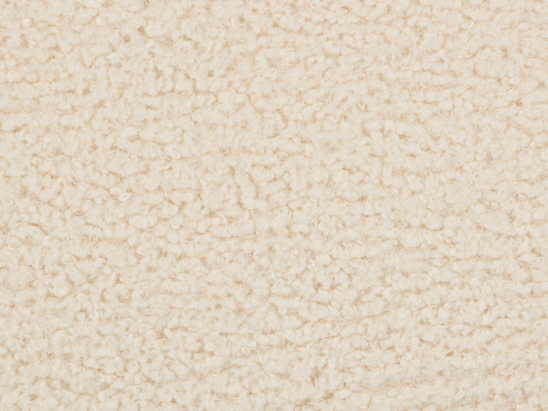 cream Boucle Barrel Accent Chair Gianna Collection detail image by CorLiving