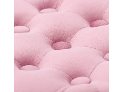pink Large Round Ottoman Lynwood Collection detail image by CorLiving#color_lynwood-pink
