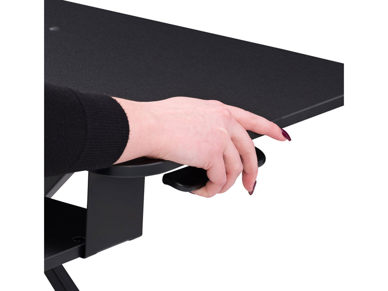 black Standing Desk Converter Workspace Collection detail image by CorLiving