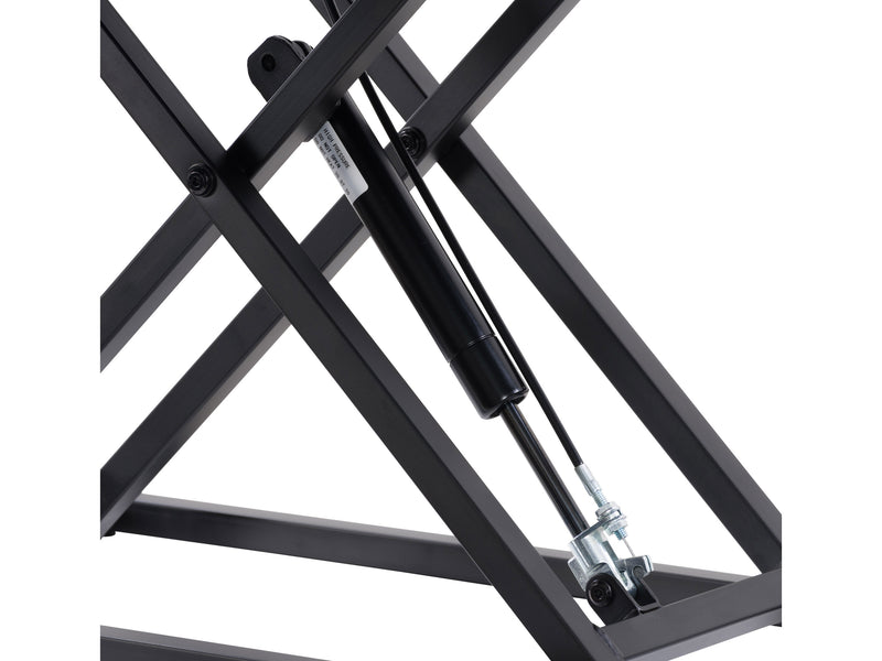 black Standing Desk Converter Workspace Collection detail image by CorLiving