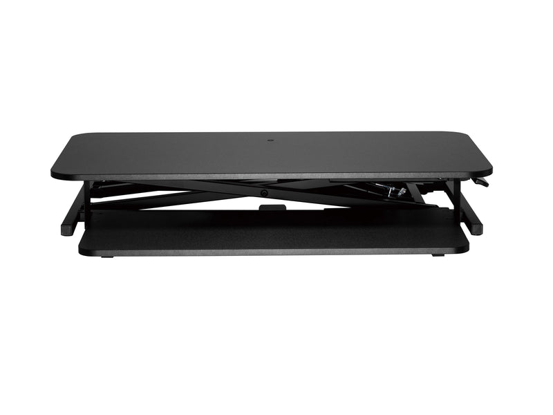 black Standing Desk Converter Workspace Collection product image by CorLiving