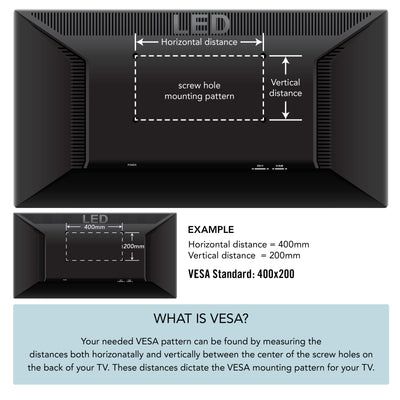 Full Motion TV Wall Mount for 40" - 90" TVs